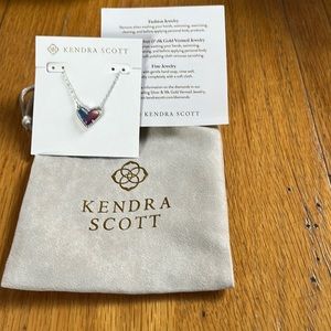 Kendra Scott delicate heart necklace